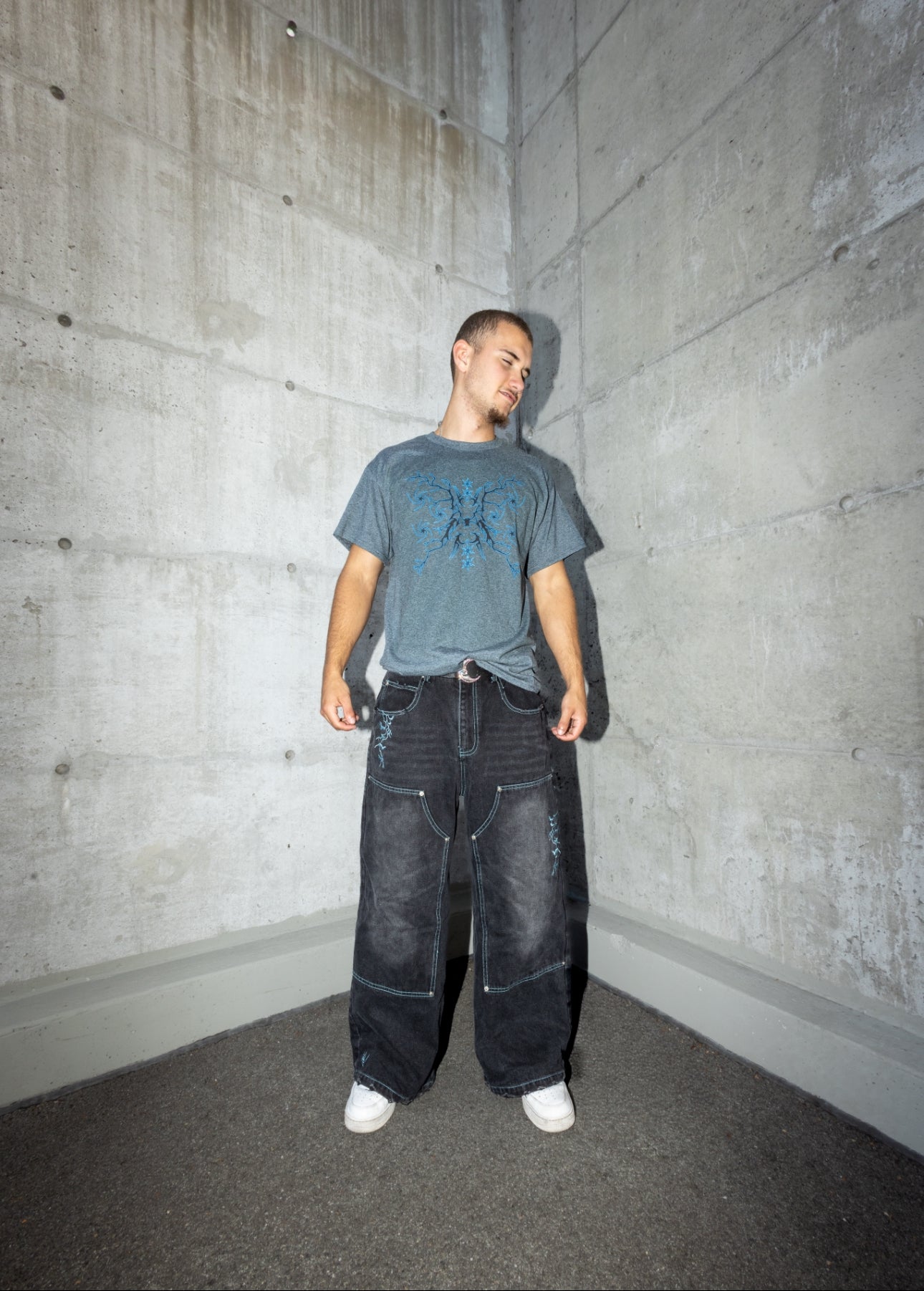 BLUE POISON WORLD Matching Tee