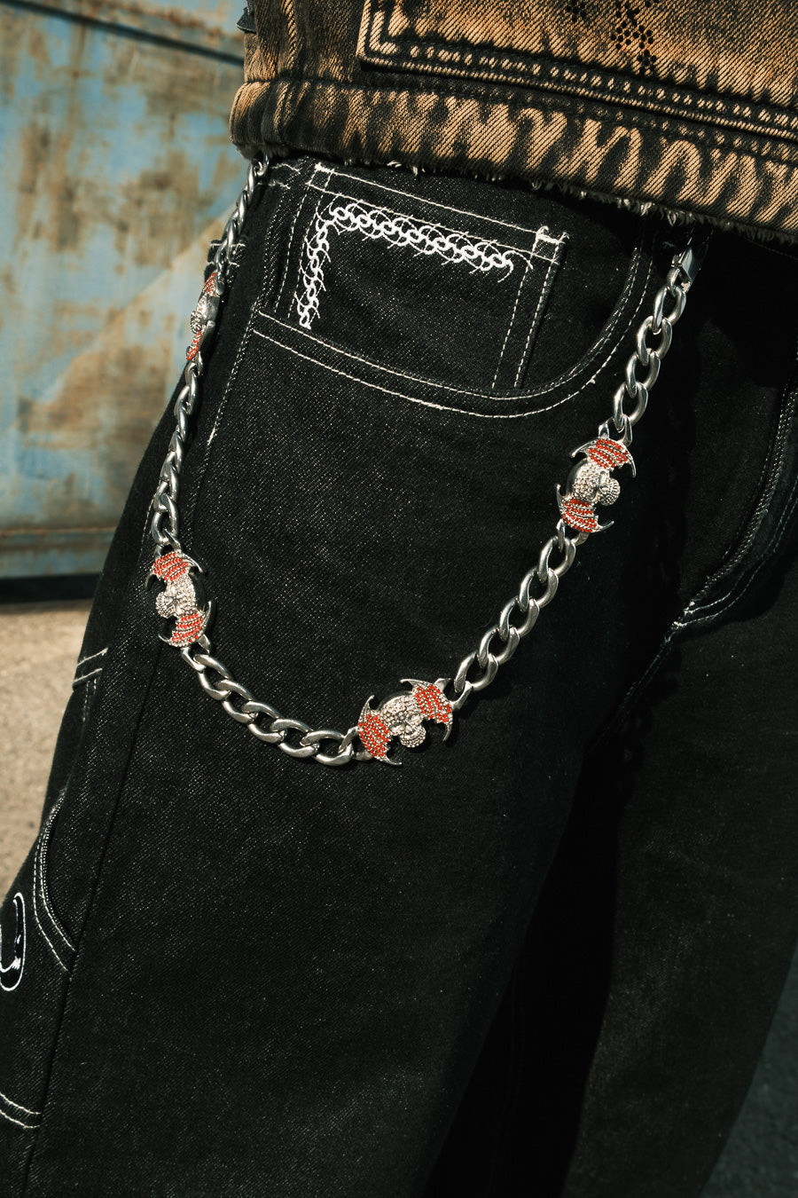 MINUTE - Raw Black Denim - Baggy Jeans