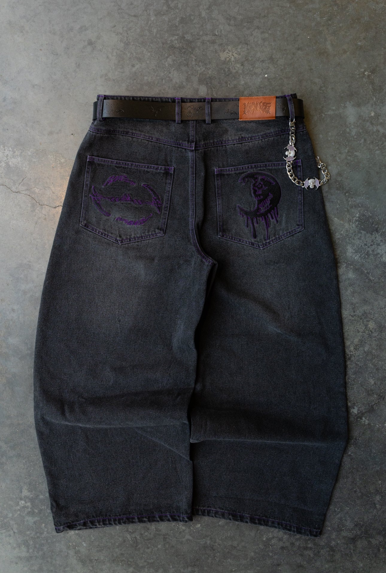 PRE ORDER - HAZE - Purple - Baggy Jeans