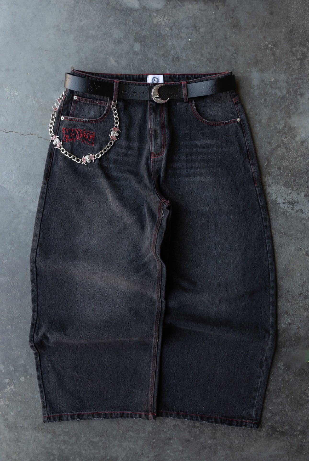 PRE ORDER - HAZE - Red- Baggy Jeans