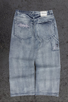 MINUTE - Blue Wash Denim - Baggy Jeans