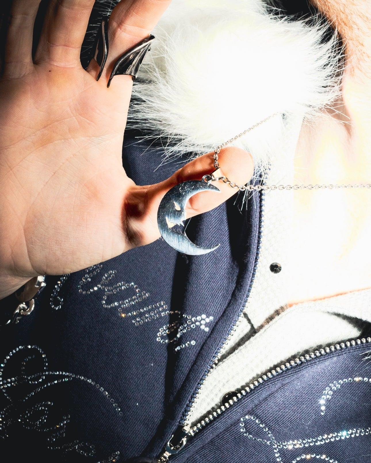 MAD - MOON LOGO - Necklace