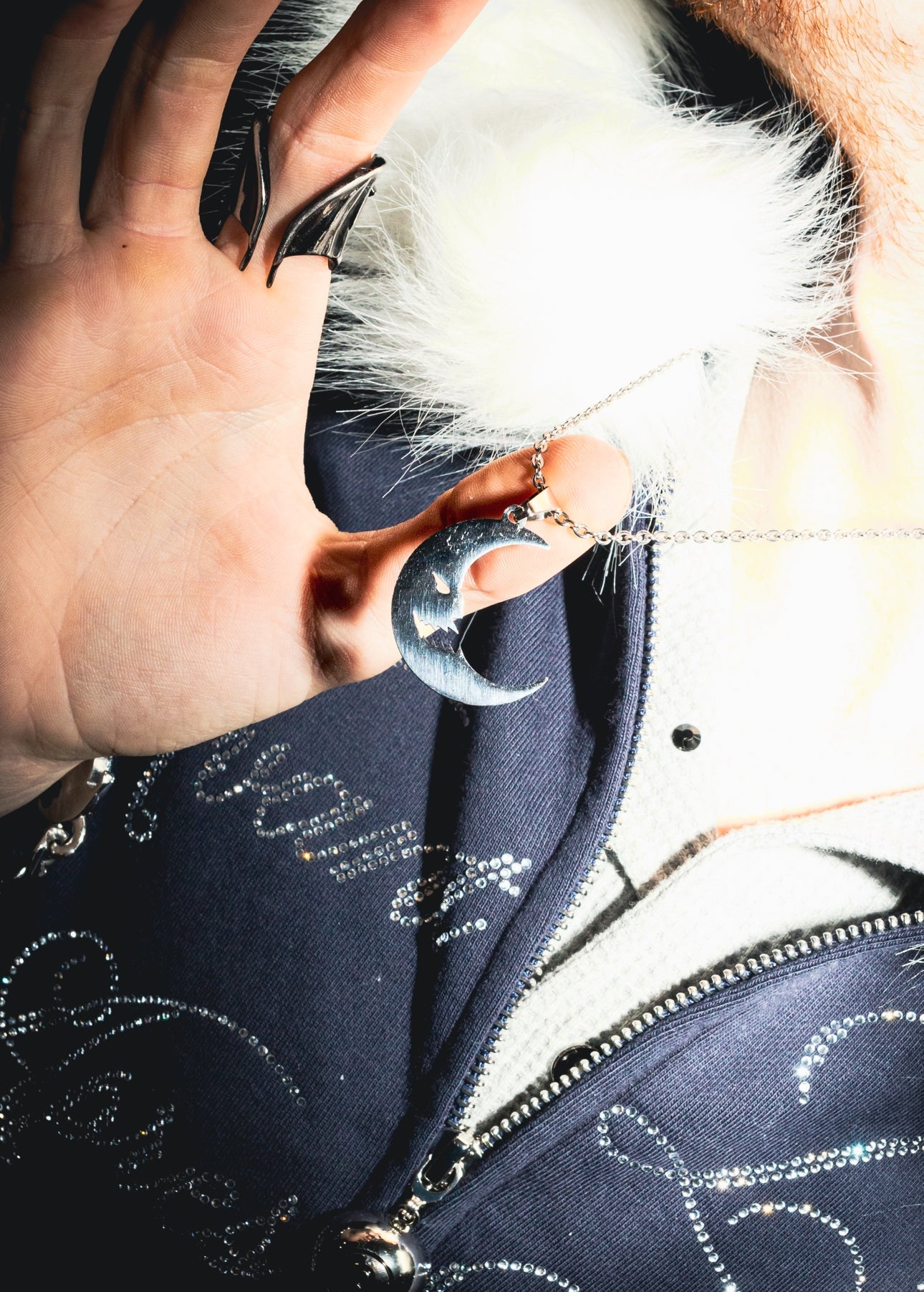 MAD MOON LOGO Necklace