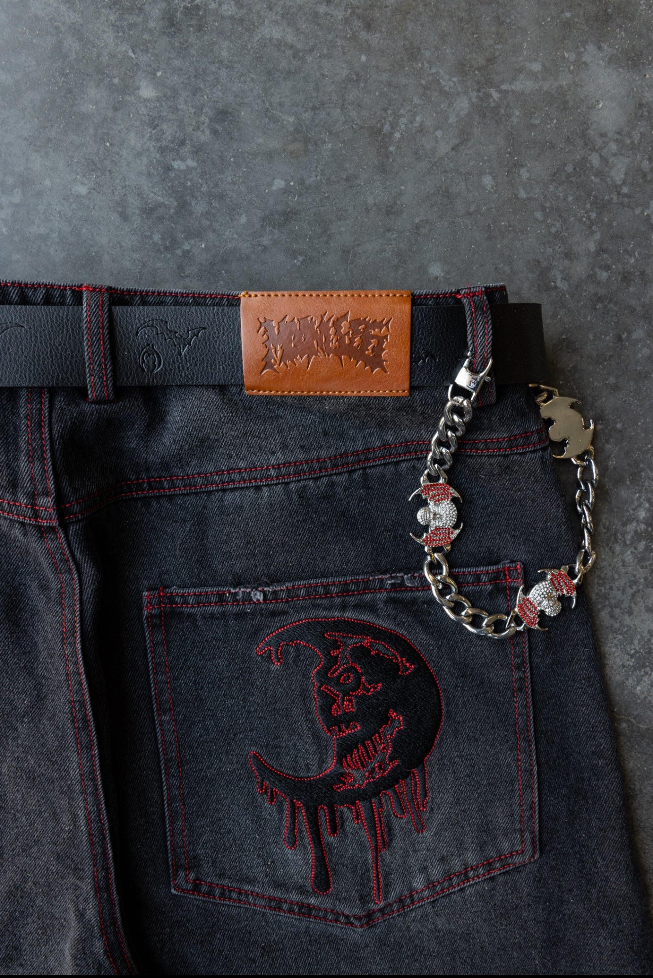 PRE ORDER - HAZE - Red- Baggy Jeans