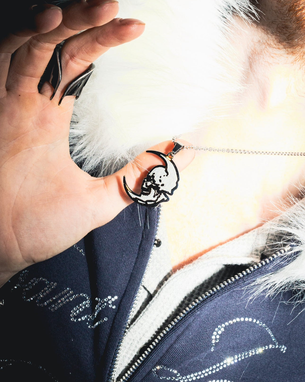 SKEL - MOON LOGO - Necklace