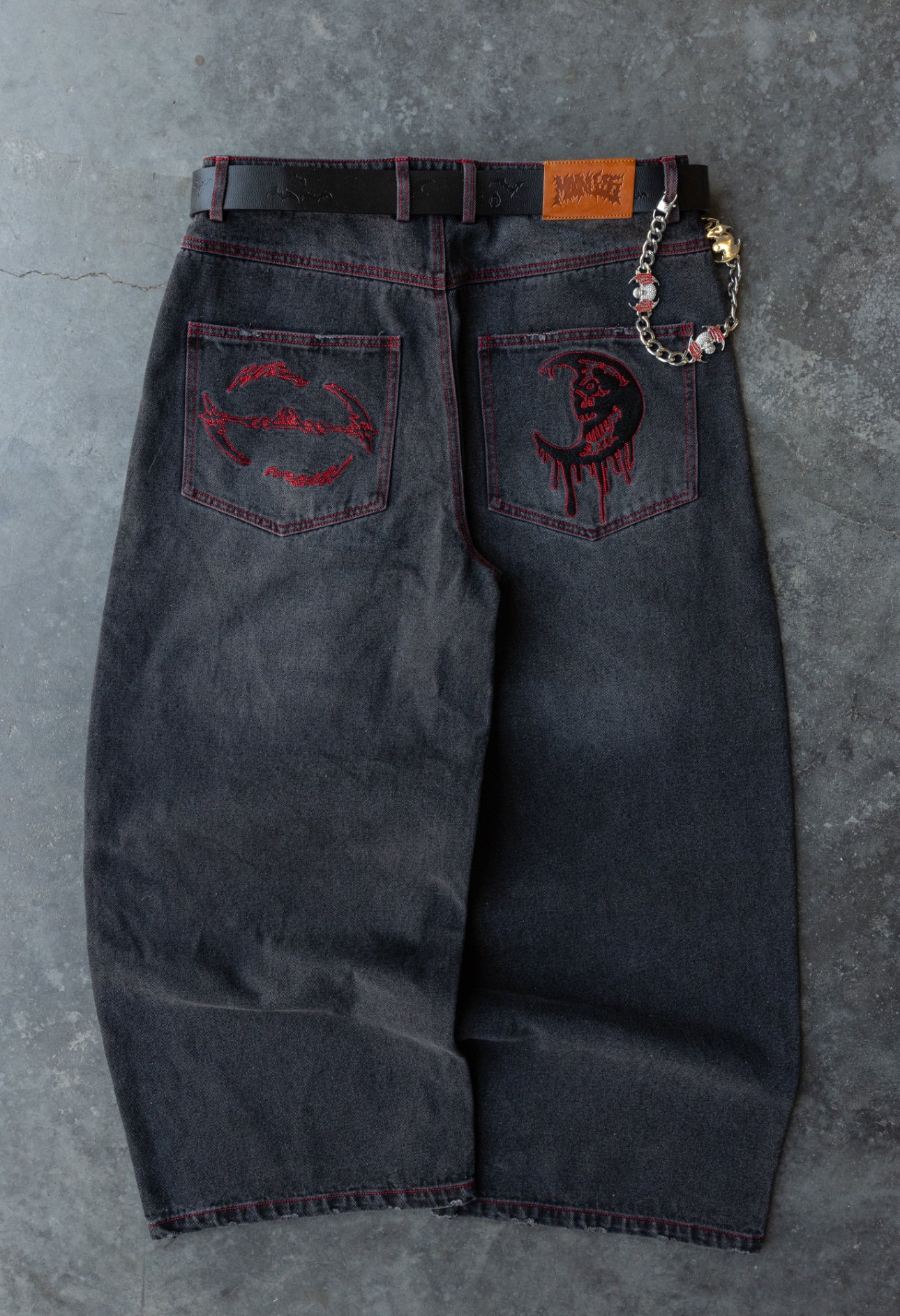 PRE ORDER - HAZE - Red- Baggy Jeans