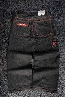 MINUTE - Red Raw Denim - Baggy Jeans