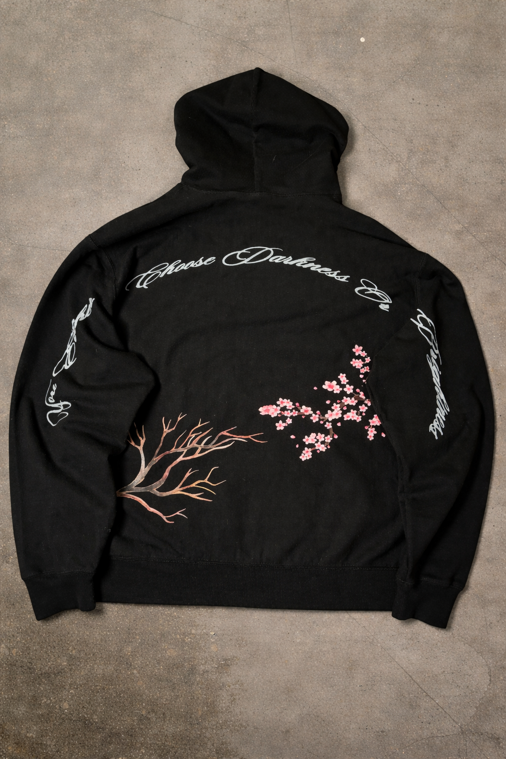 THOUGHTS. Black Hoodie